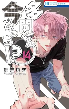 多聞くん今どっち！？ 第14巻 表紙